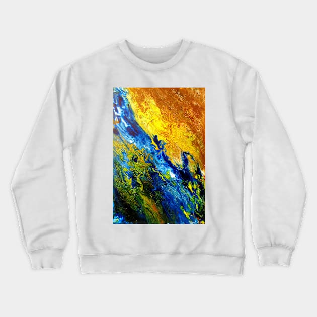 Abstraction game color Crewneck Sweatshirt by OLHADARCHUKART